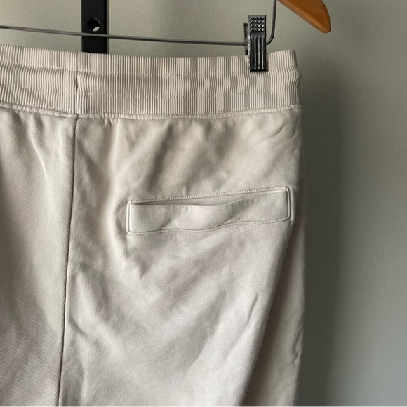 Hugo Boss Jersey Jogger Sweatpants Cream Red Label Mens Size Medium - Picture 2 of 9